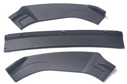 Auto-Frontspoiler Frontstoßstangensplitter Für VW Für Golf 7 MK7 7,5 R Für GTI Für GTD 2014 15 16 17 2018 2019 Spoilerschutzplatte Lip Body Kit Carbon-Oberfläche Auto Spoilerlippe(Matt-schwarz)
