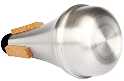 Vaguelly Gerader Klang Aluminiumlegierung Trompeten aus Dämpfer mit Verarbeitung Besseren Intonation für Anfänger zum Üben und Leises Spielen