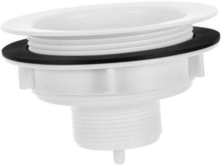 HONITANO Bouchon Évier Cuisine Plastique avec Panier Filtre Attrape Cheveux Installation Facile Étanche Odeurs Filtre Drain Évier Rapide