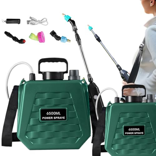 Pulvérisateur à Dos | Pulvérisateurs pour Le Jardin, la Pelouse et Les Espaces Verts à Dos - Réservoir Portable pour Pulvérisation d'eau et d'Engrais avec 2 Vitesses Ajustables pour Agriculture,