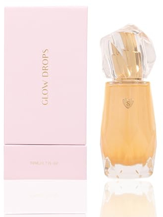 SILKIE Glow Drops Perfumed Finishing Hair Oil, Lightweight Shine Serum for Flyaways & Frizz Control, Non Greasy Hair Gloss, Smoothing Hair Serum with Hair Perfume Scent, For All Hair Types, 50ml