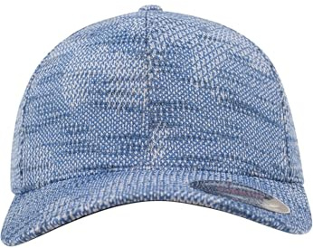 Flexfit Caps Jacquard Knit, Blue, S/M, 6277JK