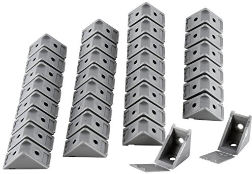 nordlinger Pro 740057-Set 32 Stahl, Baustoffkleber grau Alu