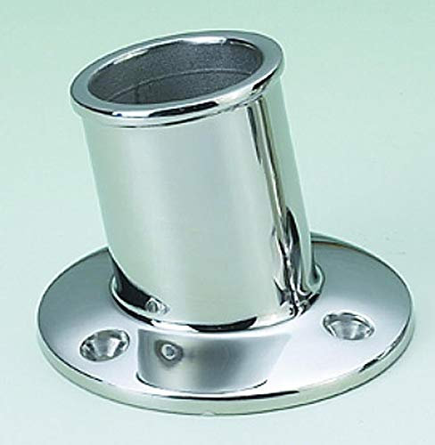 C-Quip Stainless Steel 316 Flagpole Flag Pole/Staff Socket