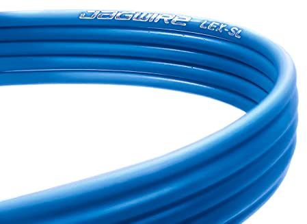 10 Meter JAGWIRE Schaltzug Aussenhülle LEX-SL Slick Lube Neon Blau