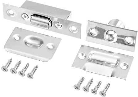 QUARKZMAN Metal Bola Retén Armario Puerta Montaje Muebles Herraje Herramienta 2uds