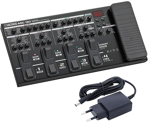 Boss ME-90 Gitarrenprozessor Multi-Effektgerät für Gitarre + keepdrum Netzteil