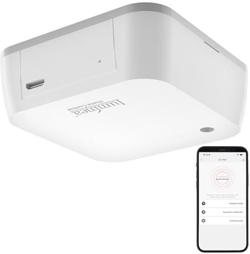 Luminea Home Control Mmwave Sensor: Smarter ZigBee-mmWave-Radar-Anwesenheitssensor mit App (Mmwave Sensor ZigBee, Anwesenheitsmelder, Alarm Bewegungsmelder)