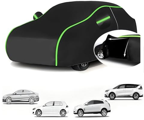 Bache Voiture pour Volksw𝐚gen Golf 1 Cabriolet 1974-1983 (382 x 161 x 141cm),Housse de Voiture imperméable en Tissu Oxford,antisalissure,Anti-Ultraviolet,Respirante,Anti-Rayures,Durable