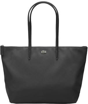 Lacoste Women's Large L.12.12 Concept Tote, Black, One Size