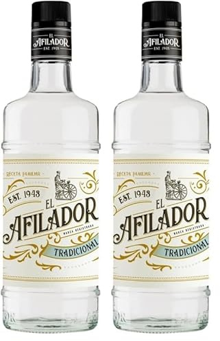 El Afilador Tradicional - Aguardiente de Orujo - Botella 700 ml (Paquete de 2)