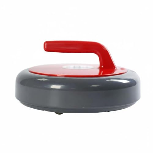 harayaa Indoor Ball Indoor Puck Sliding Stone Geschicklichkeitsspiel für Gemeinschaftliches Spielen Kinder Senioren Zuhause, Rot, 190MM