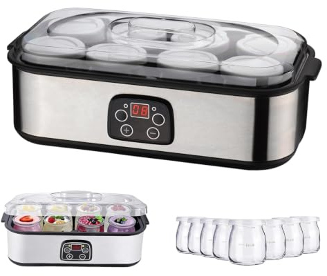 Yogurtera Eléctrica Automática con Temporizador Digital