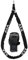 Einsteckkette RLC 140 cm lang + Tasche für Rahmenschloss AXA Defender + Victory