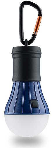 munkees® LED Campinglampe Blau – Hängelampe für Zelt, 3x AAA inkl.