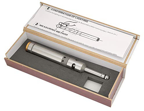 10mm Optical Edge Finder, Mechanical Edge Finder Stainless Steel Photoelectric Edge Finder Milling Lathe CNC Center Finder for CNC Lathe Milling Machine