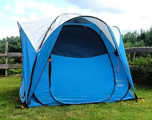 Eventzelt/Wurfzelt Callieway® „Kwiki“ Pop-up Zelt 225x225cm (4 Personenzelt)