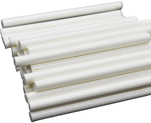 HeißKlebesticks 7x100mm Heißkleber Sticks for 7mm Elektrische Klebepistole Handwerk Hand Reparatur Weiß Klebstoff Siegellack Stick 50 Teil/los HeißKlebepistole Sticks