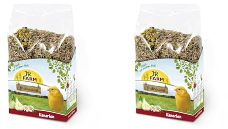 JR FARM Birds Individual Kanarien 1 kg (Packung mit 2)