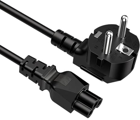 2M C5 Netzkabel 3 Polig Laptop Stromkabel Micky Maus Stecker für HP Lenovo