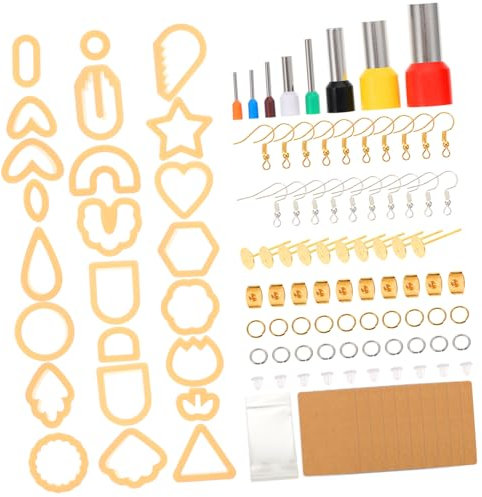 DIYEAH Cortador De Arcilla Polimérica 142 Piezas Kit De Herramientas Para Joyería Moldes De Corte De Cerámica