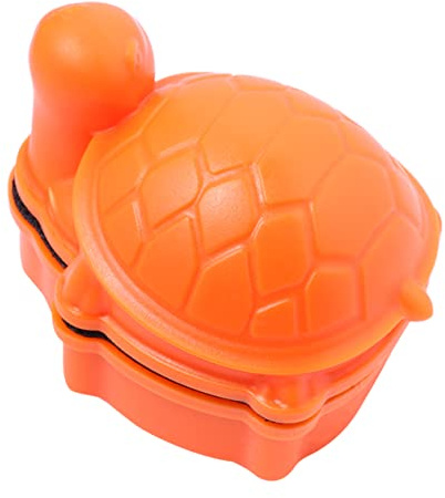 POPETPOP Magnetbürste Für Aquarien Aquarienwandreiniger Brillenreiniger Magnetischer Reiniger Für Fischbecken Zubehör Schwamm Fischreinigungswerkzeuge Algenreiniger Für Aquarien Tank Orange