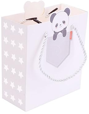 Ipetboom Cartoon-geschenktüten 12 Stück Papierbeutel Panda-muster Vielseitige Tragetaschen Für Partys Und Veranstaltungen