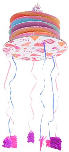 SUPVOX Pinata Decorativa per Compleanni Coinvolgente per Feste e Design Adorabile Unicorno per Celebrazioni e Giochi