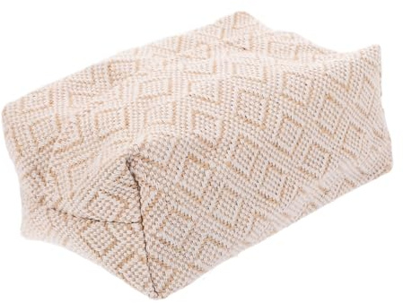 Alipis Funda para Caja De Pañuelos Rectangular Algodón y Lino Diseño Cuadrado Minimalista Dispensador De Servilletas para Hogar Oficina Baño Decorativo Elegante