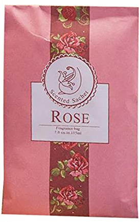 WGFOIP Ocean Beutel mit Garderobenparfüm, für das Wohnzimmer, 1 Stück, Duftsäckchen (Rose)