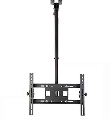 Soporte de pared ajustable para TV LCD de 32 a 50 pulgadas y televisores curvos, inclinación telescópica y giratoria, compatible con VESA de hasta 400 x 400 mm