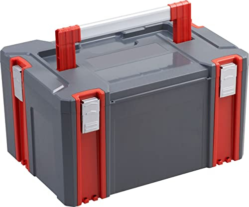 Primaster Werkzeugbox 44,3 x 31 x 24,8 cm Systembox Werkzeugkiste Werkzeugkasten
