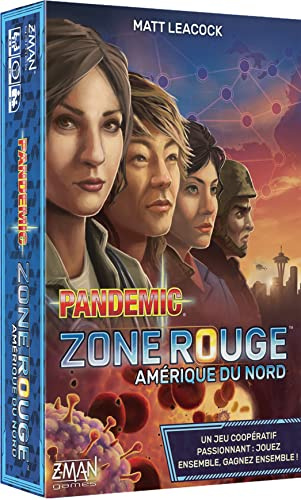 Z-Man Pandemic Red Zone Nordamerika