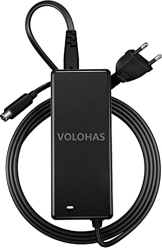 VOLOHAS 42V 2A Ladegerät für Elektroroller für Xiaomi M365 Scooter Elektrisch 84W Schnellladung Leise schnelle Kühlung LED-Anzeige 36V Akku Ladegerät Universal Netzadapter für Segway Ninebot e Scooter