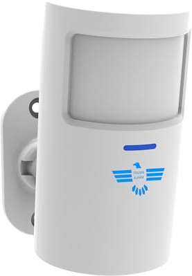 ITALIAN ALARM - Sensor de movimiento de alarma para central MICRO TOUCH, detector de presencia inalámbrico, alarma de puerta entrada volumétrica, funciones avanzadas de ahorro de energía. Video