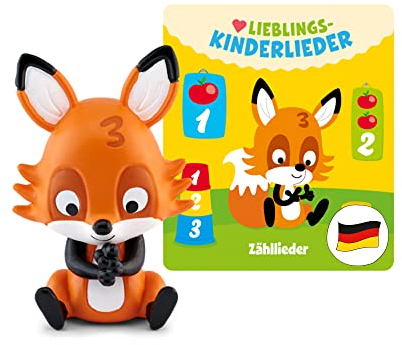 tonies Hörfiguren für Toniebox, 21 Lieblings-Kinderlieder – Zähllieder (neu eingespielt), Kinderlieder ab 3 Jahren, Spielzeit ca. 52 Minuten
