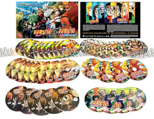 NARUTO / NARUTO SHIPPUDEN (1-720 EPISODES + 11 MOVIES) - ANIME TV SERIES DVD BOX SET ( ENGLISH DUBBED WITH ENGLISH SUBS ) SHIP FROM UK