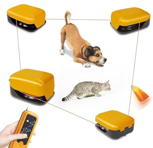 ZYLDDS Jouets Interactifs pour Chiens, Ensembles D'équipement D'agilité pour Chiens, pour Jeux De Plein Air Et Exercices Interactifs pour Garder Votre Animal en Bonne Santé Et Actif