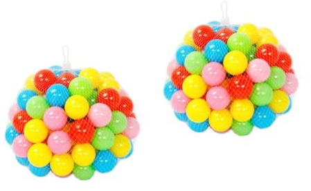 Gogogmee 100piezas De Coloridas para Juguetes Educativos para Piscina y Infantil Material Ecológico Diversión y Aleatorios