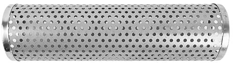 Tubo per affumicatore a pellet, in acciaio inox, rimovibile, per affumicare, per barbecue, carne, formaggio, pesce, noci