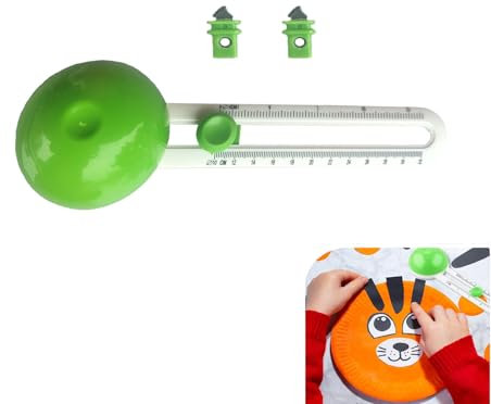 Coupeur De Papier Circulaire, Paper Craft Edge Cutter, Avec 2 Lames De Rechange, Cutter Rond Avec Remplaçables, Outil De Scrapbooking Pour Loisirs Créatifs, Cartonné Fabrication De Cartes