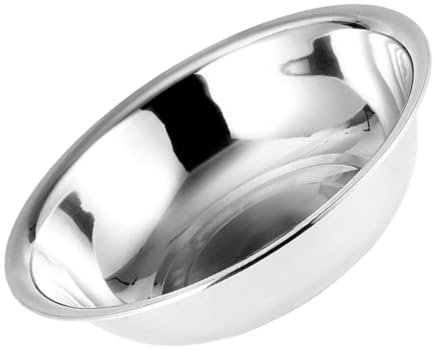 Cabilock Lavabo de Acero Inoxidable de Gran Capacidad para Cocina Cuenco para Mezclar Y