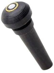 Saitenhalter für Violine 6 Pcs Geige Saitenhalter Instrument Dunkelbraun Ebenholz Zubehör