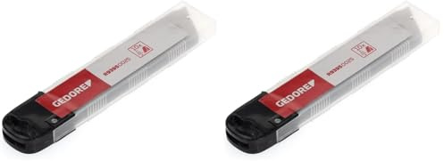 GEDORE red Lames sécables de rechange pour cutter, 10 pièces, Largeur de lame 25 mm, Épaisseur 0,5 mm, R93950025 (Lot de 2)