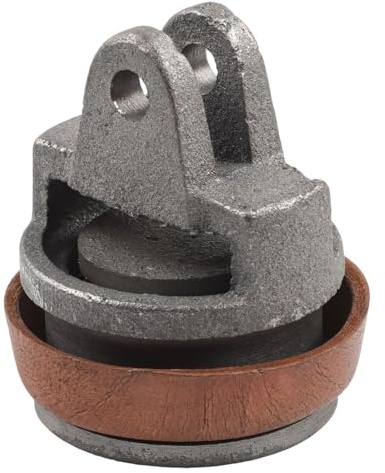 NiuLumea Bomba de mano de repuesto para jardín de pistón y sello, 95 mm x 65 mm, hierro fundido con sello de cuero, compatible con bombas de mango