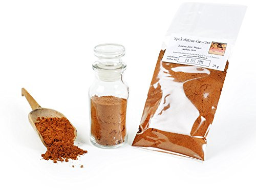 Spekulatius Gewürz zum Backen Spekulatius Kekse Gewürzmischung mischung,Backzutaten, Backgewürze, Gingerbread, glutenfrei, 25g