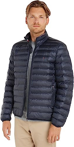 Tommy Hilfiger Packable Recycled Jacket Mw0mw18763, Giacche in tessuto Uomo, Blu (Desert Sky), 3XL