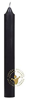 Wiedemann Leuchterkerzen durchgefärbt Schwarz Ø 22 x 180 mm, 10 Stück, Premium Kerzen von Jaspers Kerzen