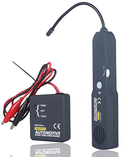 Cable Circuit Wire Tracker Automotive Electrical Open & Short Finder Circuit Tester with Tone Generator - Cable Wire Breaker Tracker, Circuit Fault Finder, DC 6-42V Probe Car Diagnostic Tools