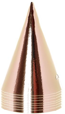 Envenzo Partyhüte für Kinder und Erwachsene, bunt, für Geburtstag, Rosa, Blau, Roségold, mehrfarbig und Dschungel-Themenhüte, 8 Stück, für Halloween, Jahrestag, Partys, Dekoration